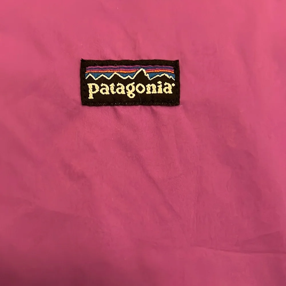 Patagonia Kids Purple Hooded Insulated Jacket Youth X-Large Full Zip